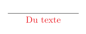 Le texte reste rouge